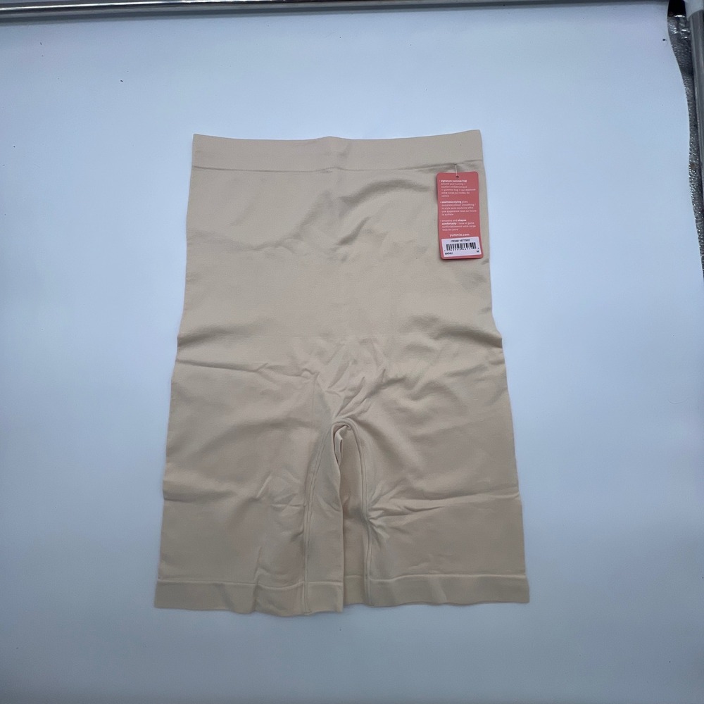 Yummie Heather Thomson Seamless Shapewear Shorts Beige Nude 1677502 Women M